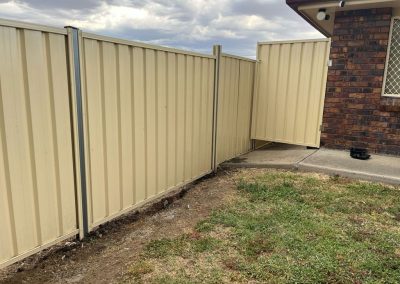 Colourbond Fence and Side Gate Repair – Moree