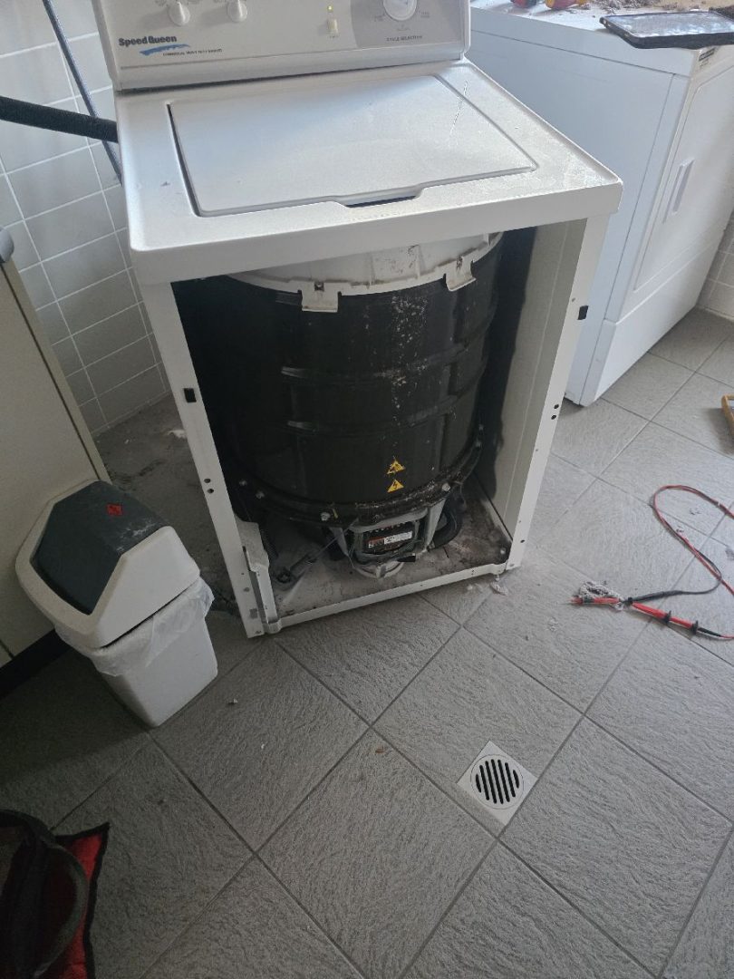 Washing machine inspection