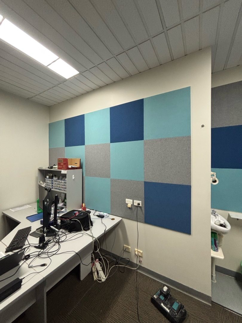 Acoustic Panel Installation